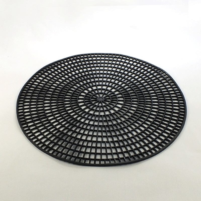 ยางกันลื่นกลมสีดำ สำหรับถาดกลม 16 นิ้ว ( เฉพาะยาง ไม่รวมถาด )