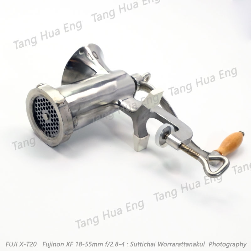 เครื่องบดเนื้อสเตนเลส แบบตั้งโต๊ะ JR10