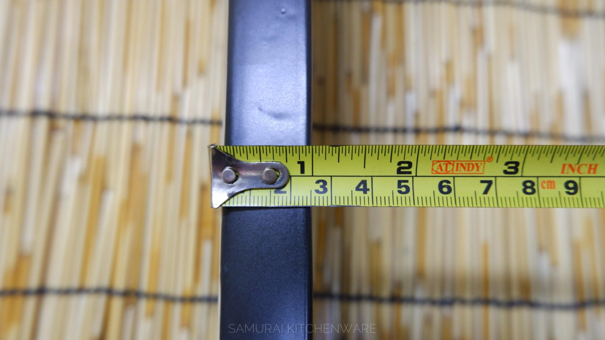 ถาดเบิร์นซูชิ สีดำ (43 cm)