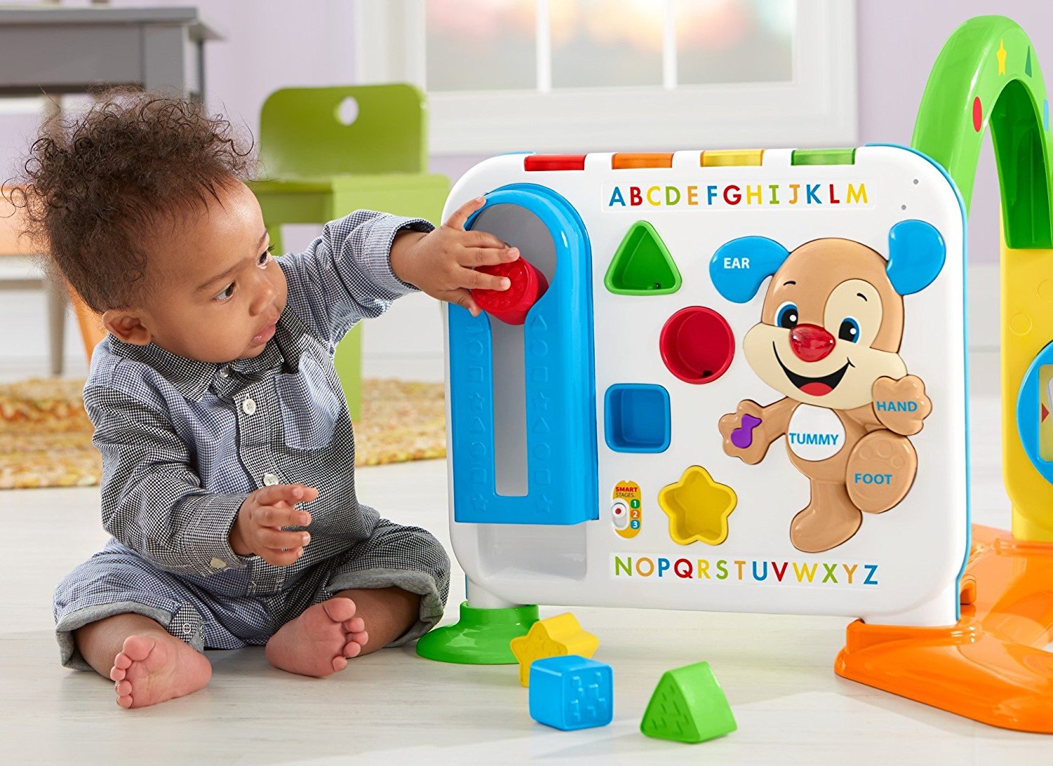 ของเล่นรุ่นใหม่ล่าสุด Fisher-Price Laugh & Learn Crawl-Around Learning Center