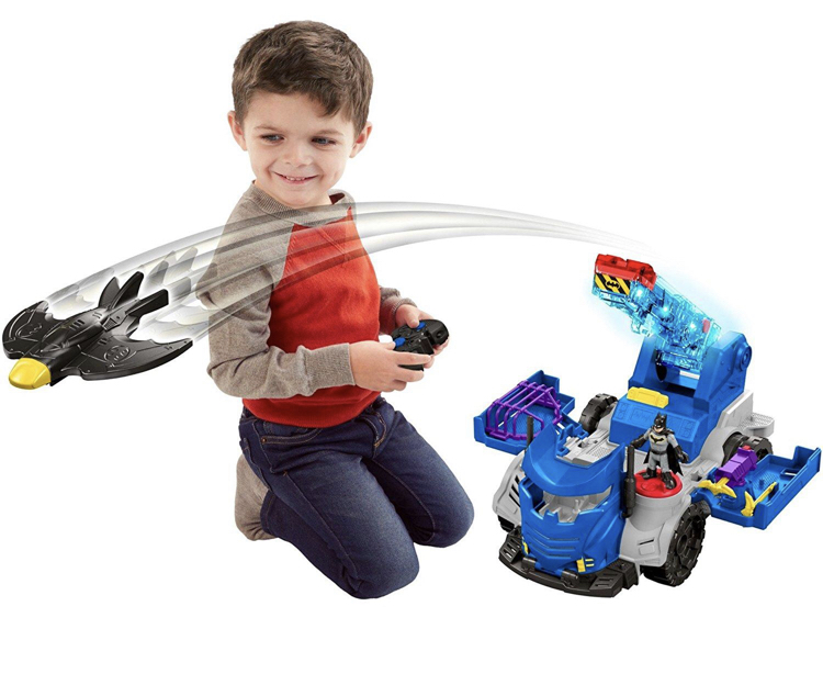 รถแปลงร่างวิทยุบังคับ Fisher-Price Imaginext DC Super Friends, R/C Mobile Command Center