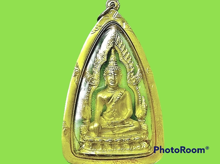 รูปเหมือน พระพุทธชินราช วัดพระศรีรัตนมหาธาตุ จ.พิษณุโลก เลี่ยมทอง
