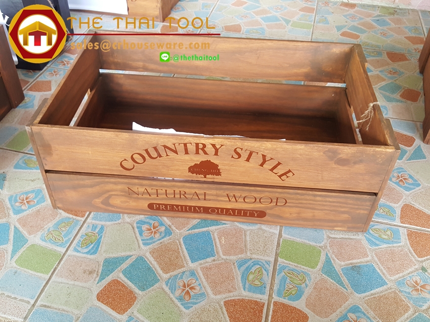 ลังไม้ รุ่น รุ่น Butterfly-L รหัสสินค้า 005- BOX-BUTTERFLY-L Wooden crate Butterfly-L Code : 005-BOX-BUTTERFLY-L
