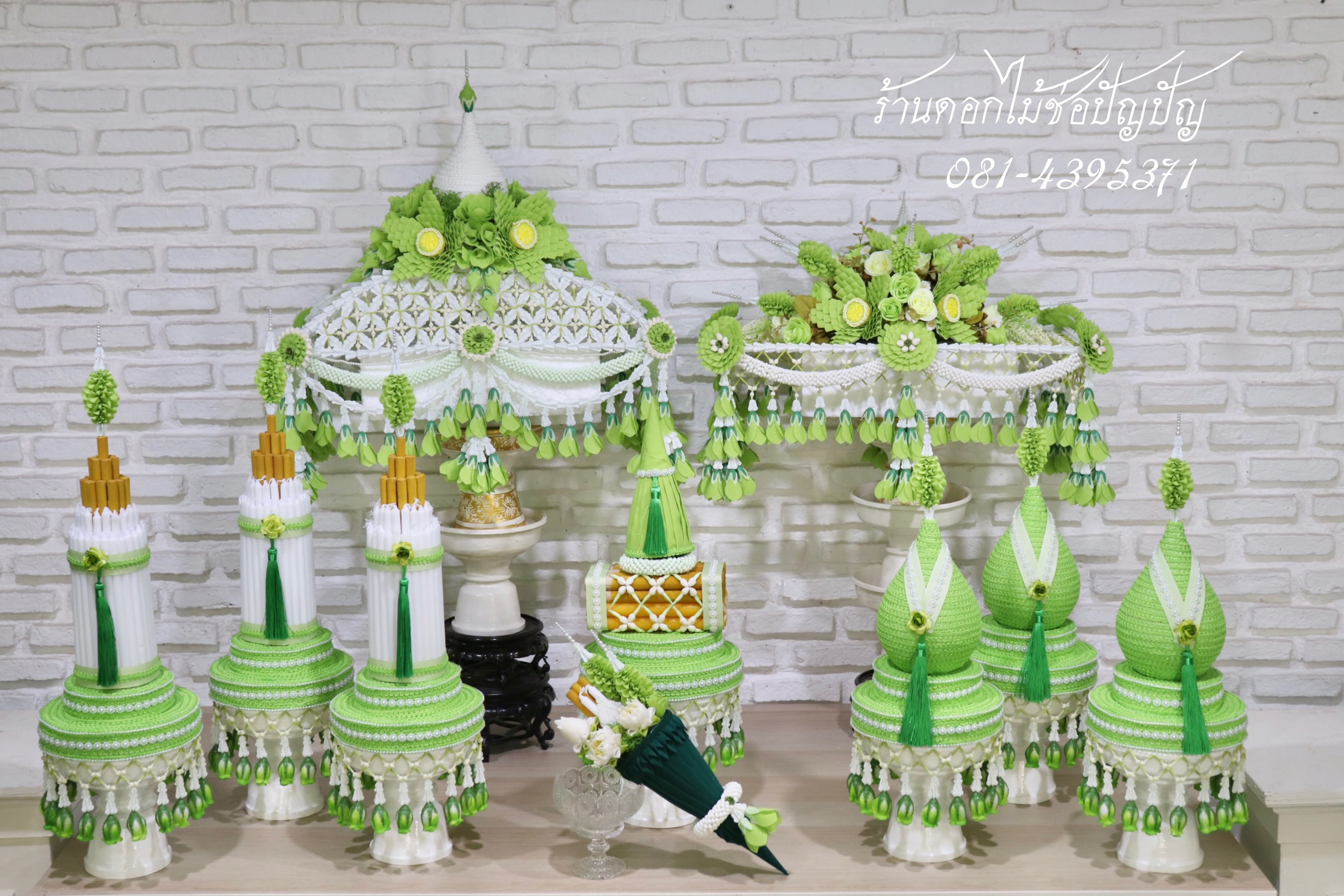 เครื่องบวชดอกไม้ประดิษฐ์ ชุดB11