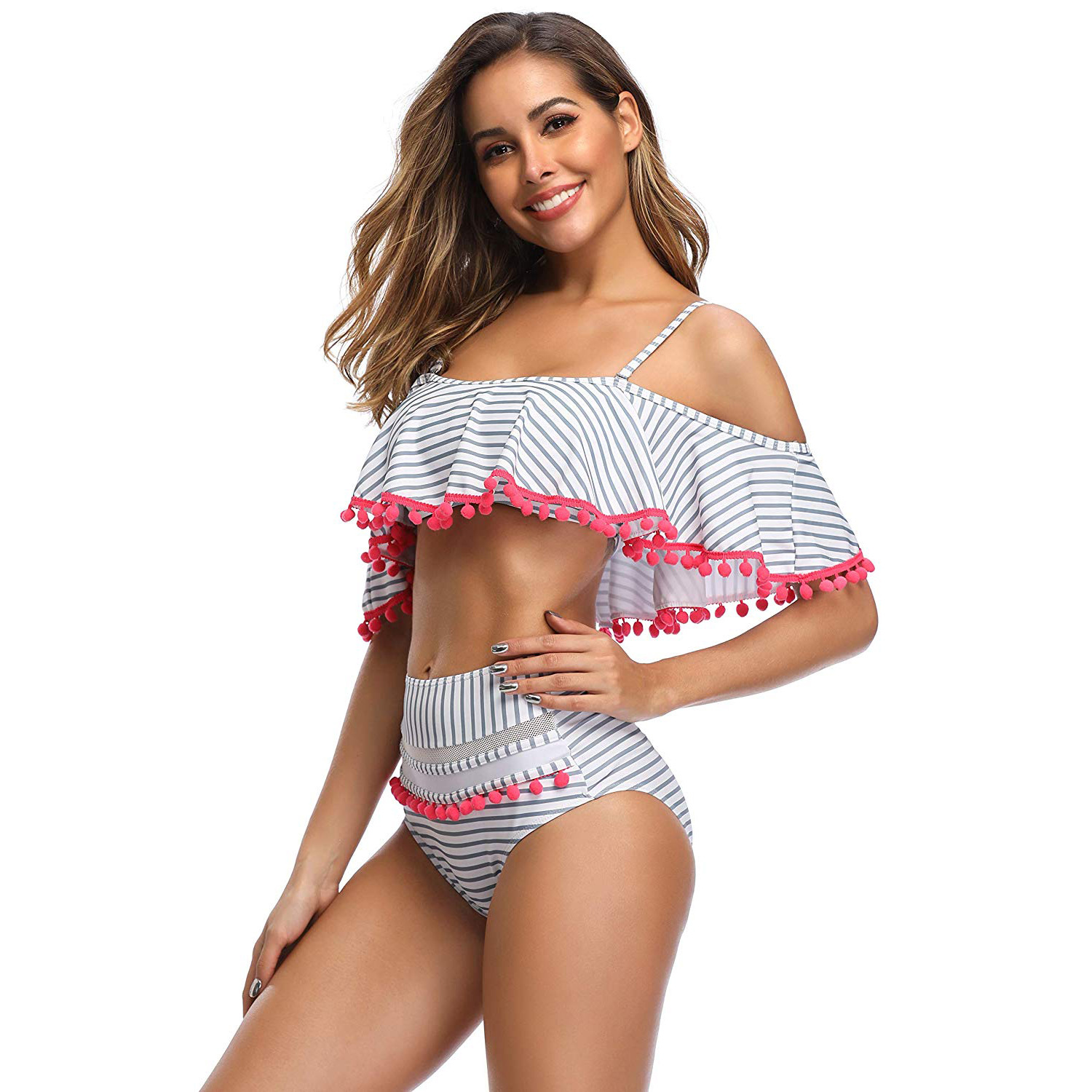 ชุดว่ายน้ำทูพีช ไซส์ 2xl รอบอก 36-42 รอบเอว 35-40 สะโพก 38-44 นิ้วค่ะ ดีไซส์เก๋มาก 'งานดีงานสวยจ้า