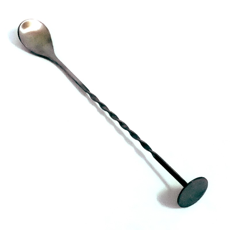 ช้อนบาร์ปลายจาน Bar Spoon with disk BS-DS