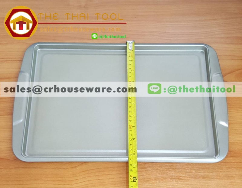 ﻿ถาดอบเทปล่อน สี่เหลี่ยม รหัส : 016-BK-2045 Teflon baking pan Square shape Code : 016-BK-2045