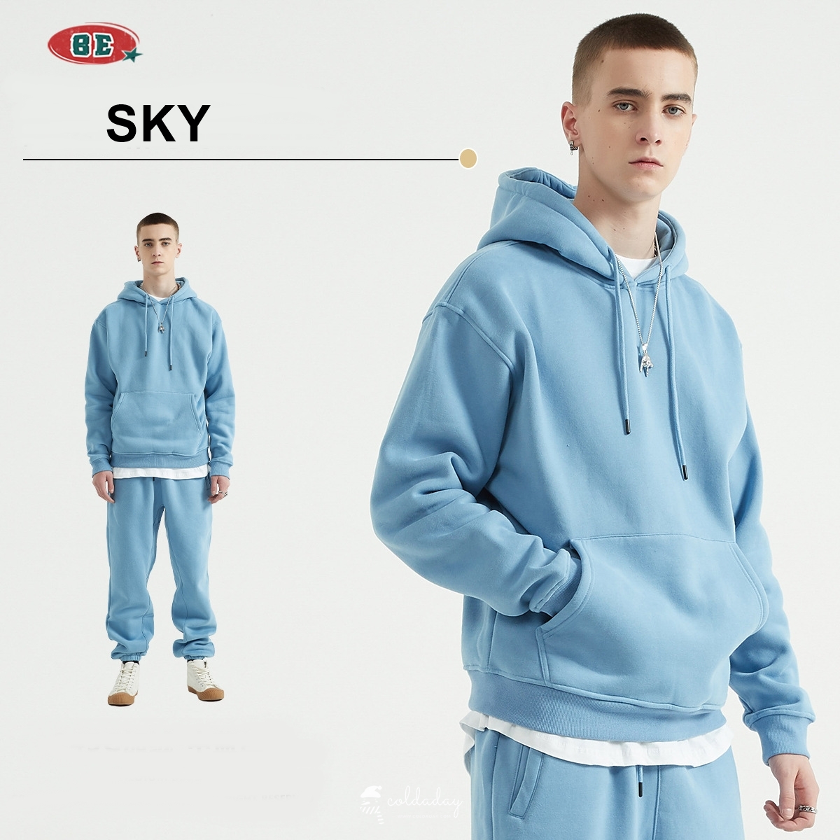 Cozy Urban Hoodie เสื้อสเวตเตอร์ฮู๊ดดี้กันหนาวบุขนแกะ UNISEX size M-3XL