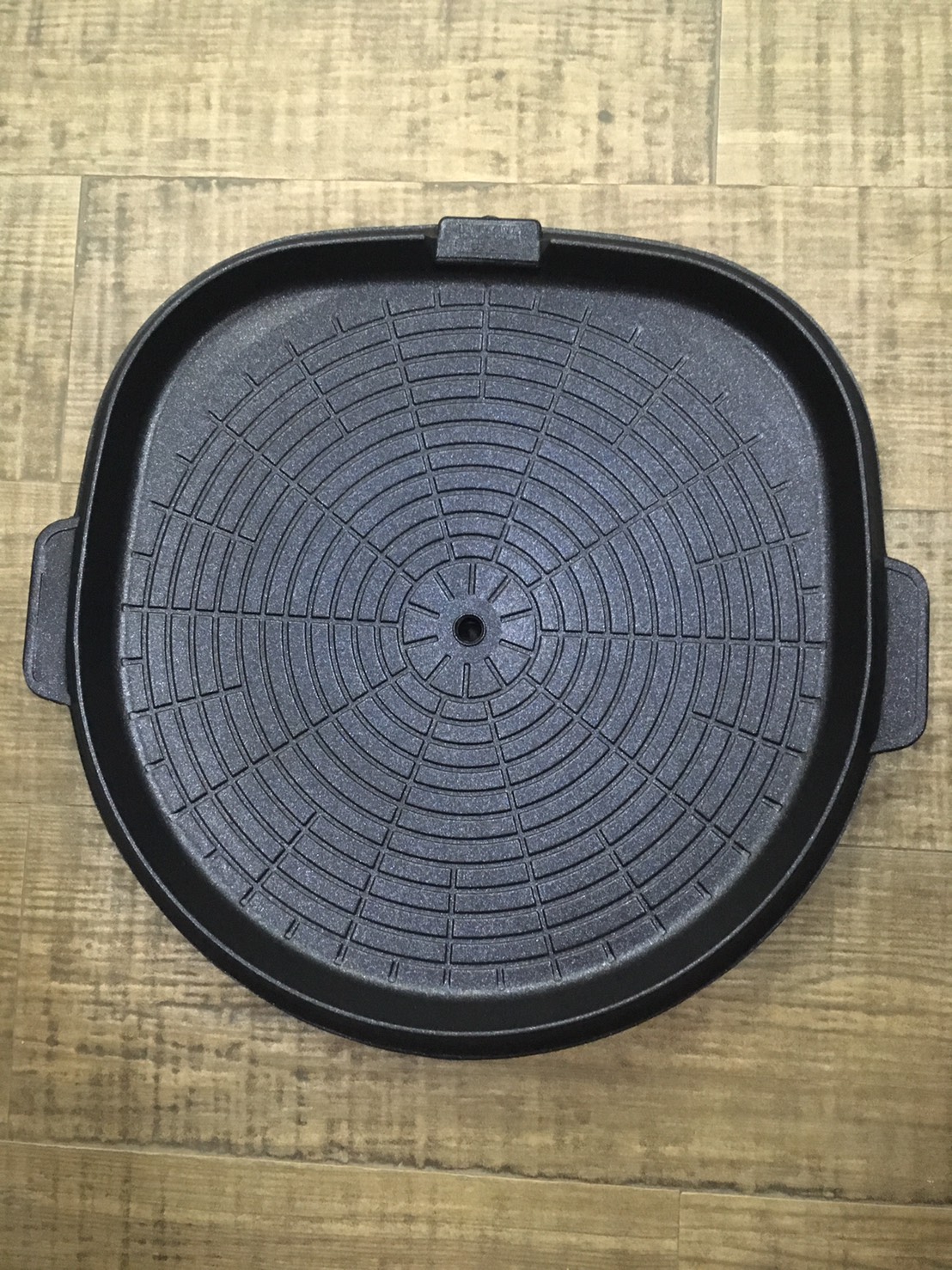 แผ่นย่างบาร์บีคิว,กระทะย่างเนื้อเกาหลีรุ่นทีรูทิ้งน้ำมัน BBQ Grill Pan Code:008-ST5002P,特氟龙火锅,เชียงรายแผ่นย่างเกาหลีหมูกะทะ