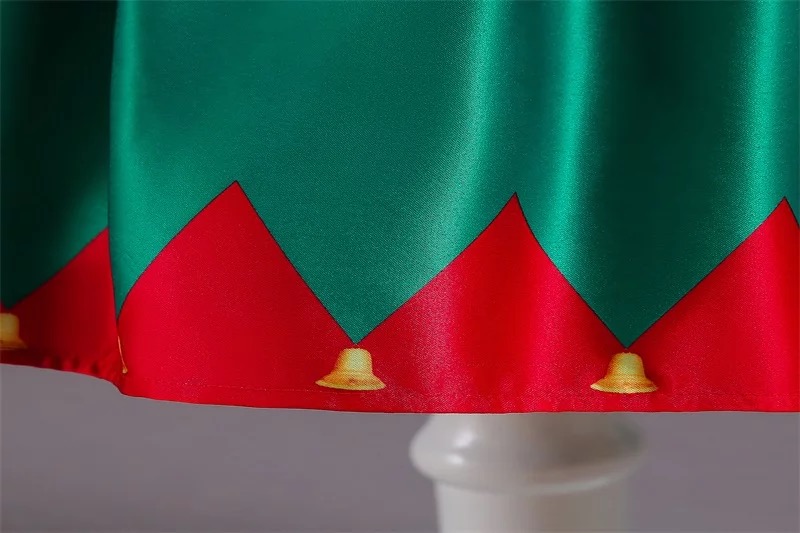 พร้อมส่ง ชุดเดรส คริสต์มาส รุ่นใหม่ สไตล์สีเขียว