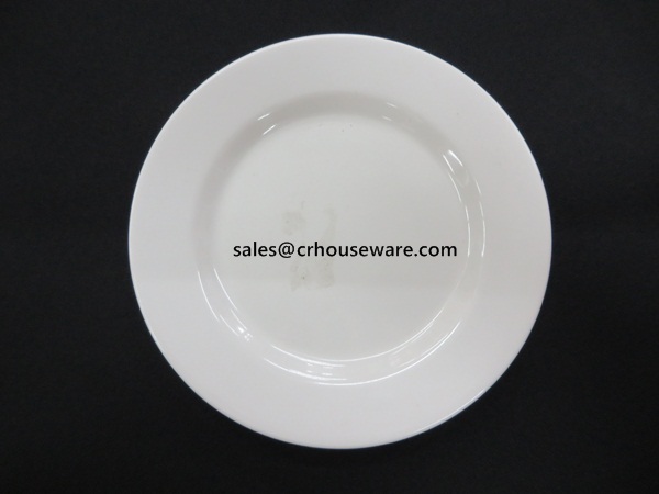 จานกลมตื้น 13 นิ้ว 017-P806-13,Shallow round plate, grade A 13 inches,Melamine