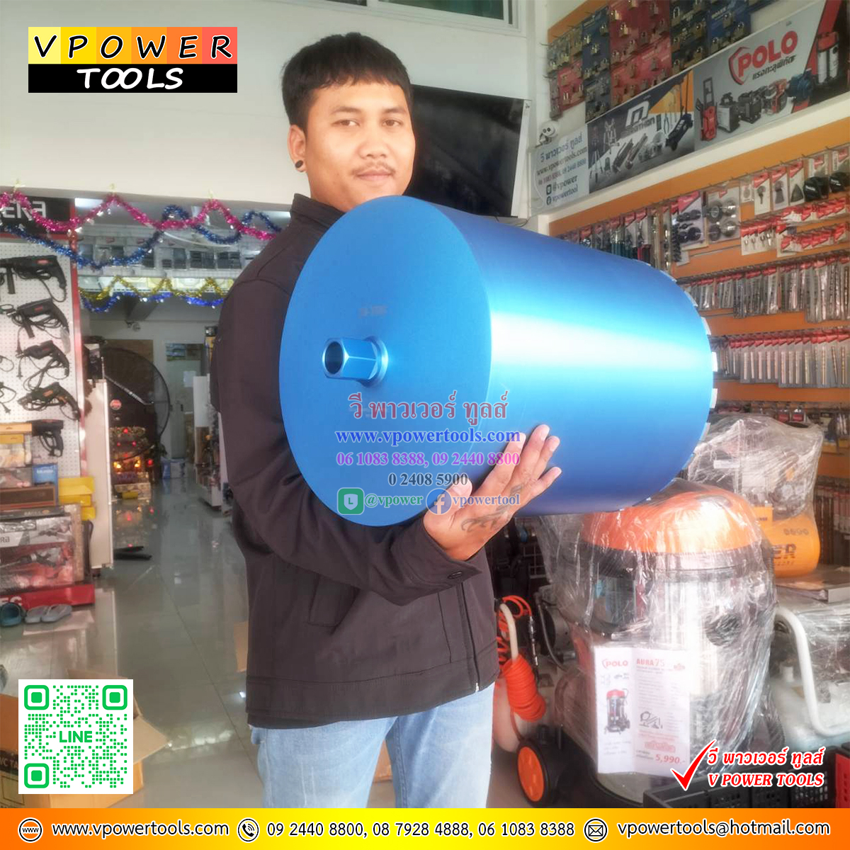 ZI-TEC โฮลซอ กระบอกเพชร เจาะคอนกรีต เจาะกระเบื้อง (ขนาด 3/4 - 14 นิ้ว) Hole Saw Core bit (สำหรับเครื่องคอริ่ง)