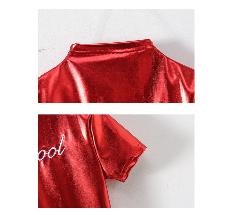 friendly4kid พร้อมส่ง ชุดเต้นเด็กหญิง HipHop Jazz เสื้อแขนยาว