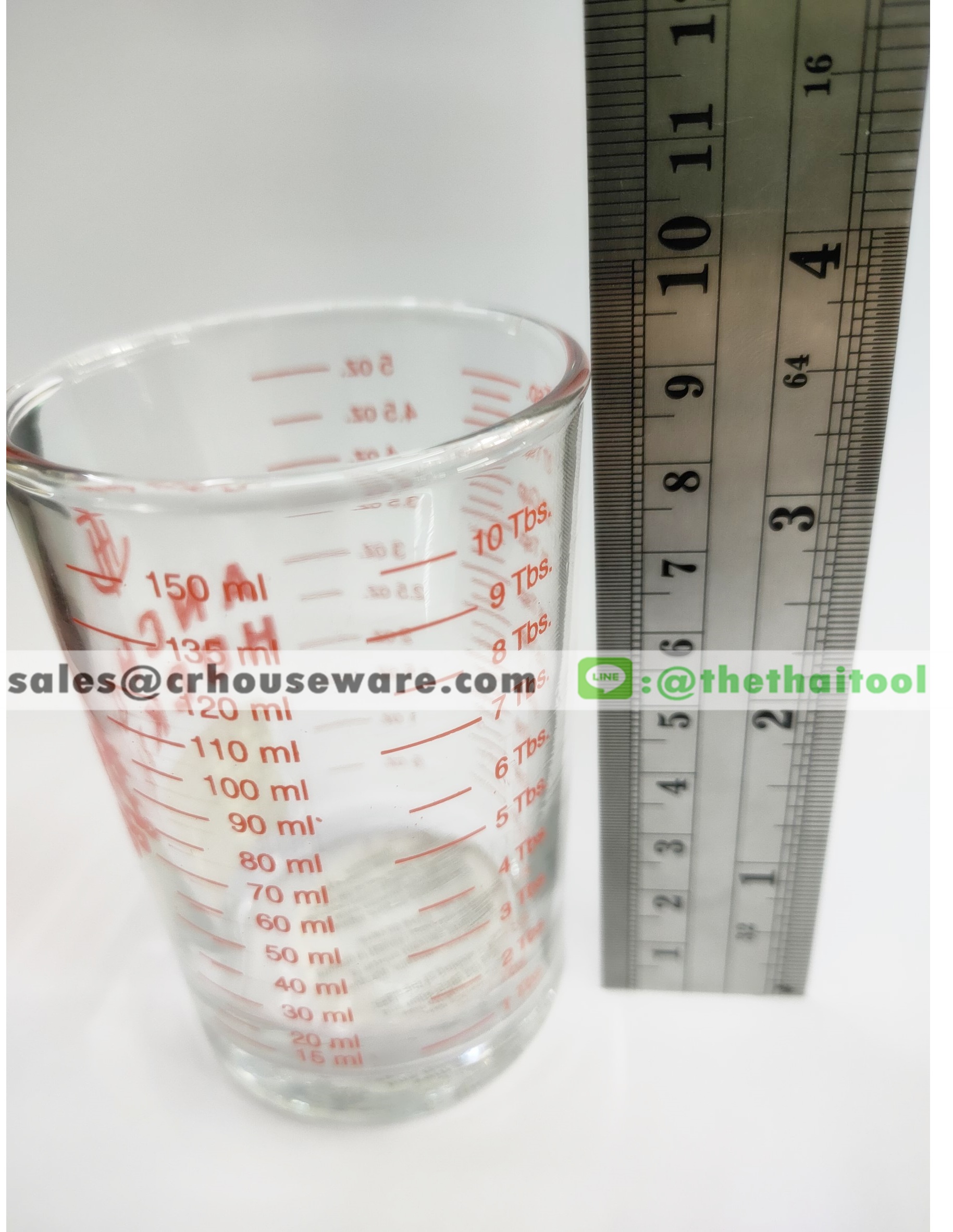 แก้วตวง-ANCHOR ขนาด 150ML ( 5 ออนซ์ ) USA รหัส 013-MG150