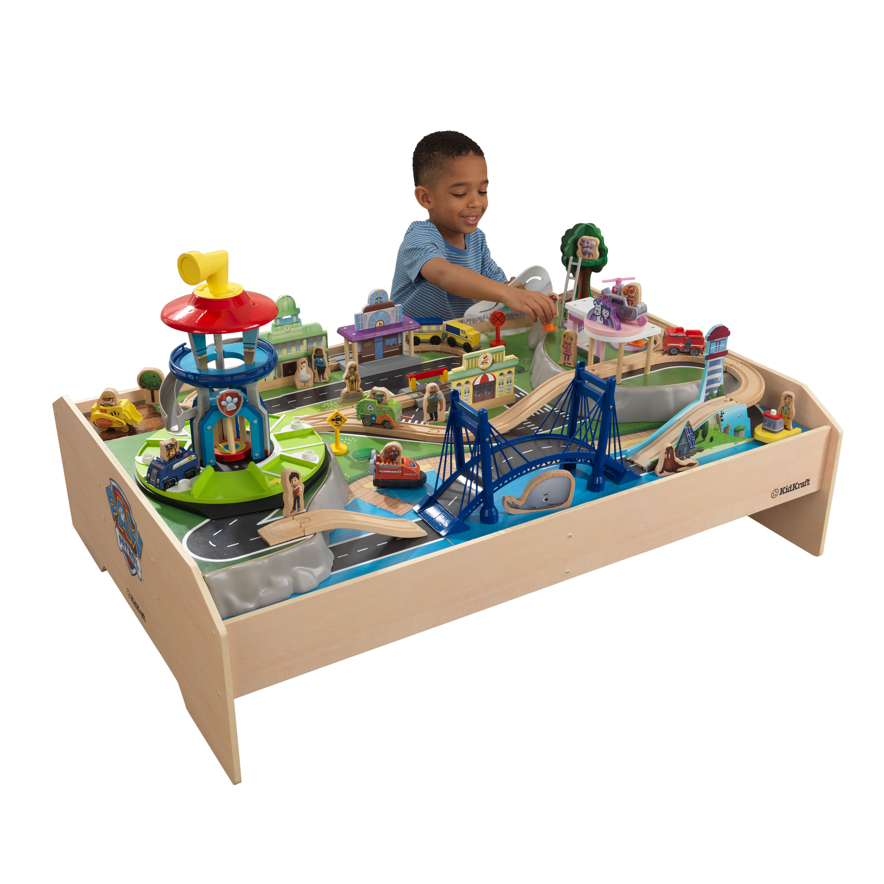 โต๊ะ PAW Patrol Adventure Bay Wooden Play Table By KidKraft