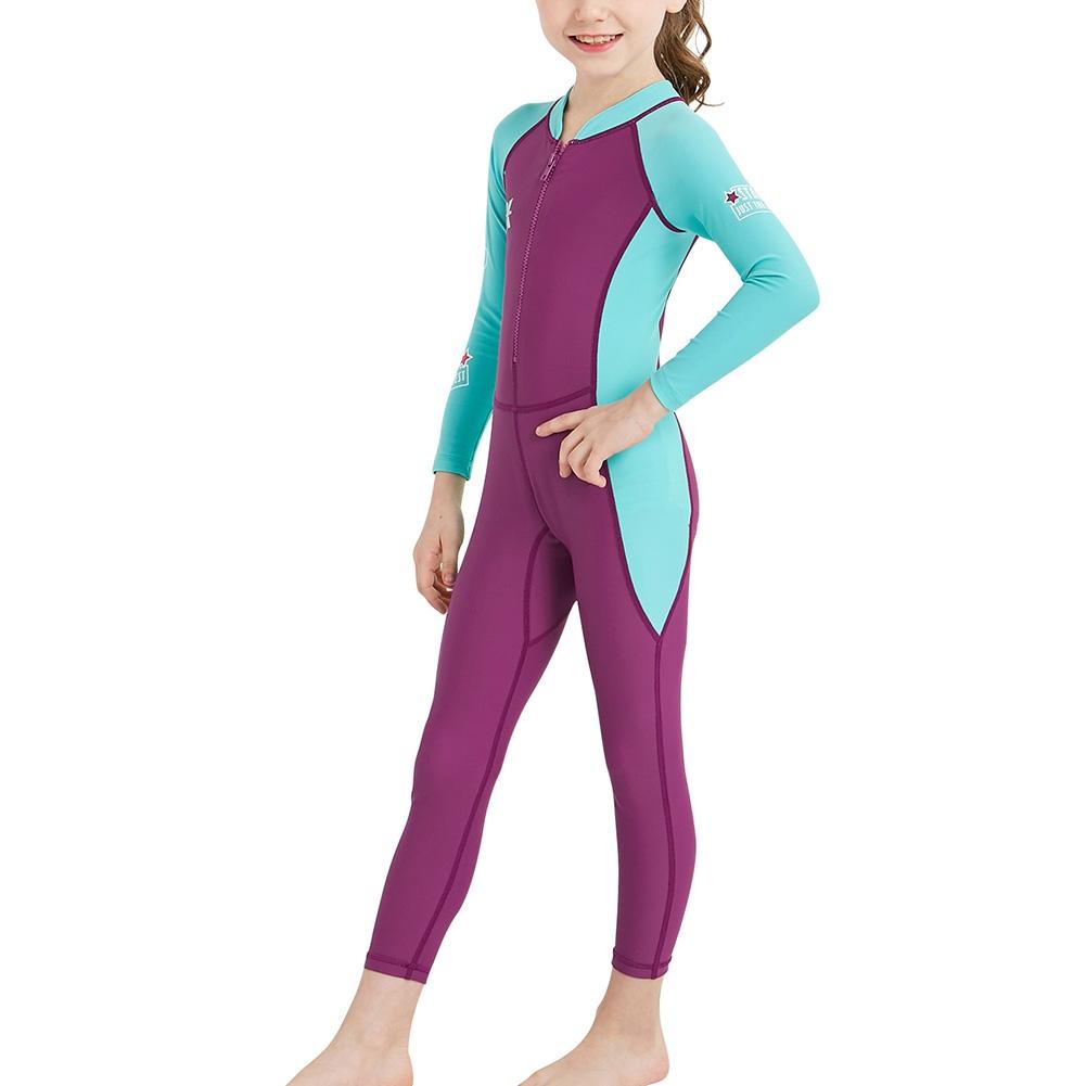 ชุดบอดี้สูท ชุดว่ายน้ำ แขนยาว กัน UV