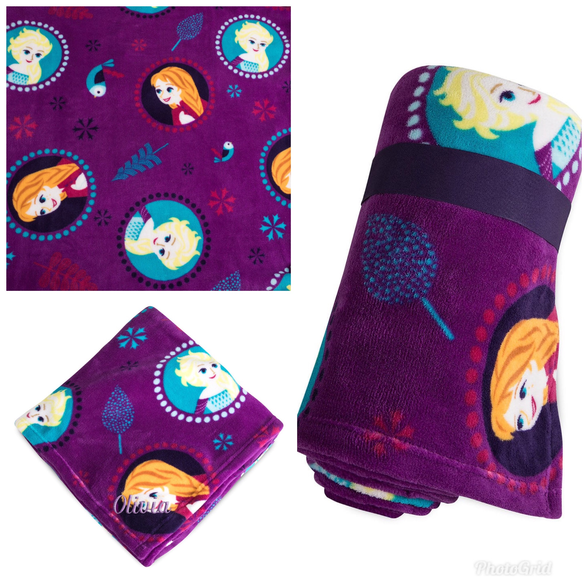 ผ้าห่ม Frozen Fleece Throw