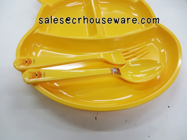 ช้อน+ส้อมหมีพูห์ 017-SP/F2358