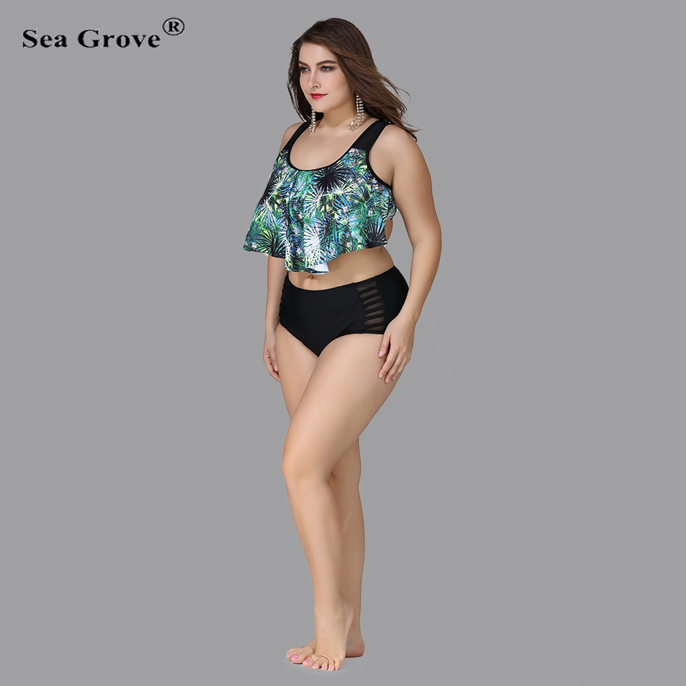 ชุดว่ายน้ำทูพีช4xl รอบอก40-46 รอบเอว 36-42 สะโพก 40-46 นิ้วค่ะ ตัวเสื้อสวมไม่มีตะขอ กางเกงเอวสูงพลางหน้าท้องได้ดีค่ะ