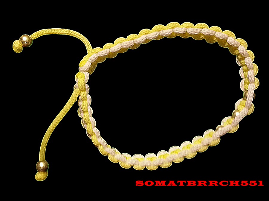 เชือกถักสร้อยมือ วัดบรมราชากาญจนาภิเษกอนุสรณ์ (เล่งเน่ยยี่ 2)