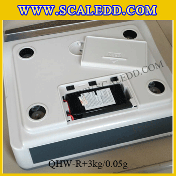 เครื่องชั่งน้ำหนักดิจิตอล พิกัดน้ำหนัก 3กิโลกรัม ยี่ห้อ TSCALE รุ่น QHW ความละเอียด0.05g ทศนิยม2ตำแหน่ง
