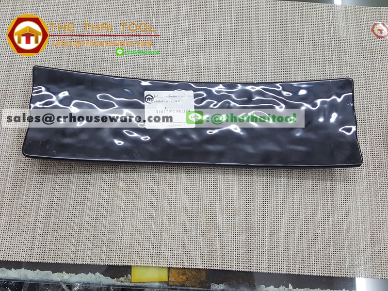 จานซูชิ 12.35 นิ้ว 017-P3208-12.35