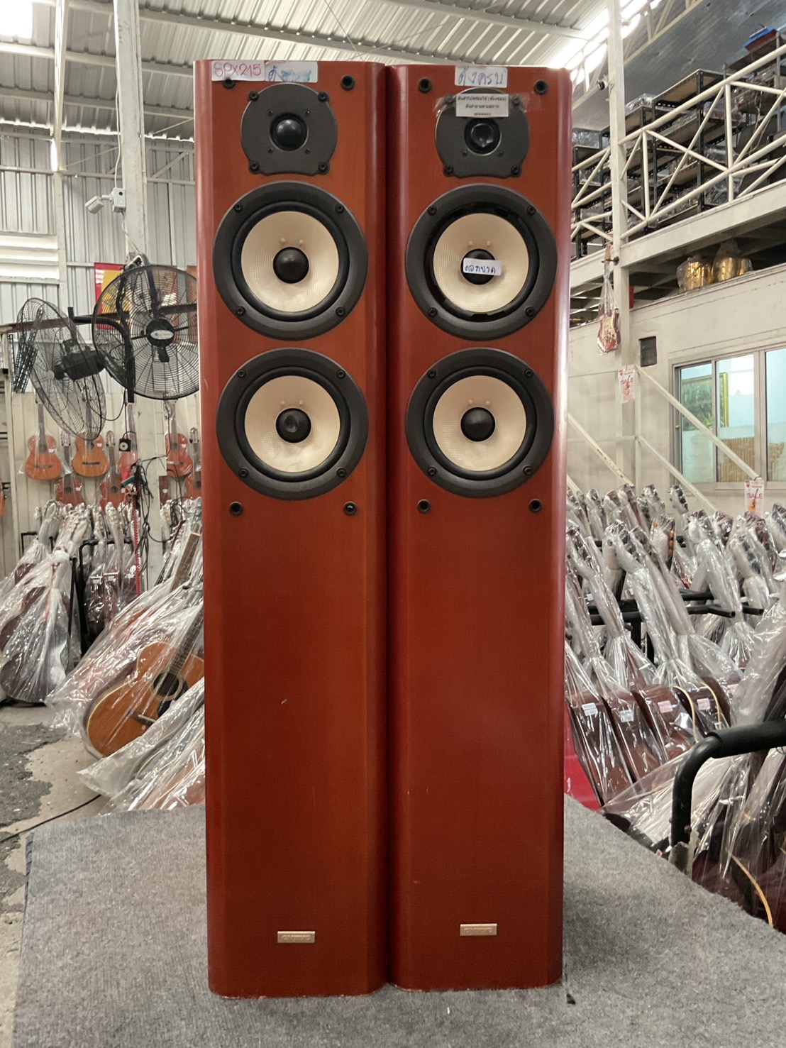 ลำโพง ONKYO : D-407F สินค้าไม่พร้อมใช้งาน(ต้องซ่อม) มือสองนำเข้าจากญี่ปุ่น (ดังครบ)