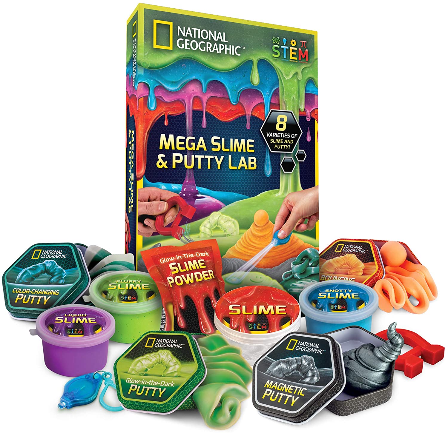 NATIONAL GEOGRAPHIC Mega Slime Kit & Putty