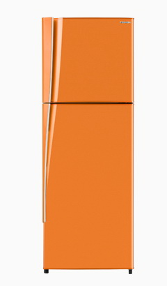 Toshiba ตู้เย็น 2ประตู 6.8Q รุ่น GR-T21KT สีส้ม