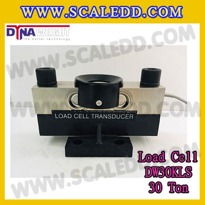 โหลดเซลล์ติดตั้งแท่นรถบรรทุก โหลดเซลล์เครื่องชั่งรถบรรทุก 30 ตัน โหลดเซลล์รถบรรทุก 30 ตัน โหลดเซลล์ (Load cell) ยี่ห้อ Dynaweight รุ่น DW30KLS