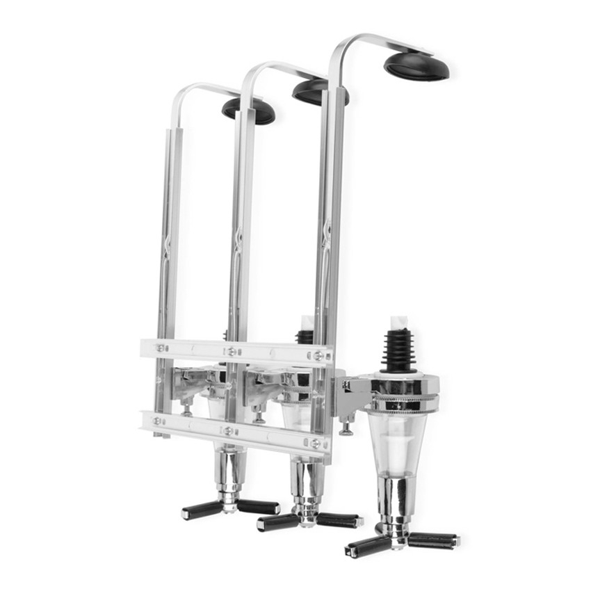 หัวจ่ายเหล้า 3 หัว แบบติดผนัง ( Bar Butler )