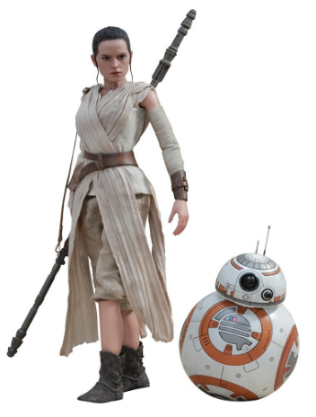 HOTTOYS - Star wars 7 - Rey & BB-8