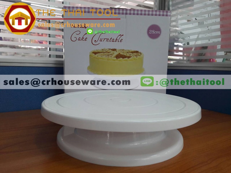 จานหมุนแต่งเค้ก แท่นหมุนเค้ก 005-300019