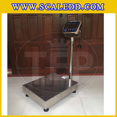 เครื่องชั่งตั้งพื้นกันน้ำ300kg รุ่น JWI-520 ขนาดแท่น 50x60 cm. เครื่องชั่งกันน้ำ300kg เครื่องชั่งดิจิตอล300kg ตาชั่งกันน้ำ 300kg เครื่องชั่งดิจิตอลกันน้ำ ตาชั่งดิจิตอลกัน น้ำ300กิโลกรัม พิกัด 300kg ความละเอียด 20g ยี่ห้อ JADEVER รุ่น JWI-520 Waterproof