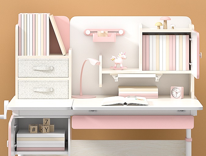 โต๊ะหนังสือเด็ก พร้อมชุดเก้าอี้ (Good for health) รหัส SMT5_ Series C