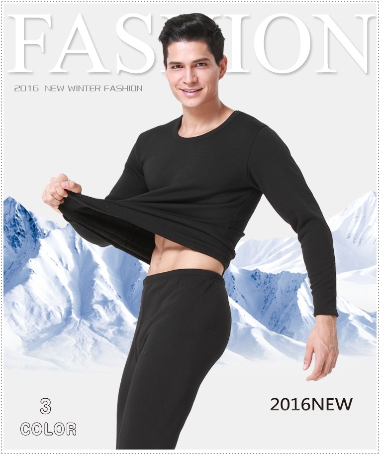 ชุดลองจอนบุขนกันหนาวผู้ชาย L/XL/2XL/3XL