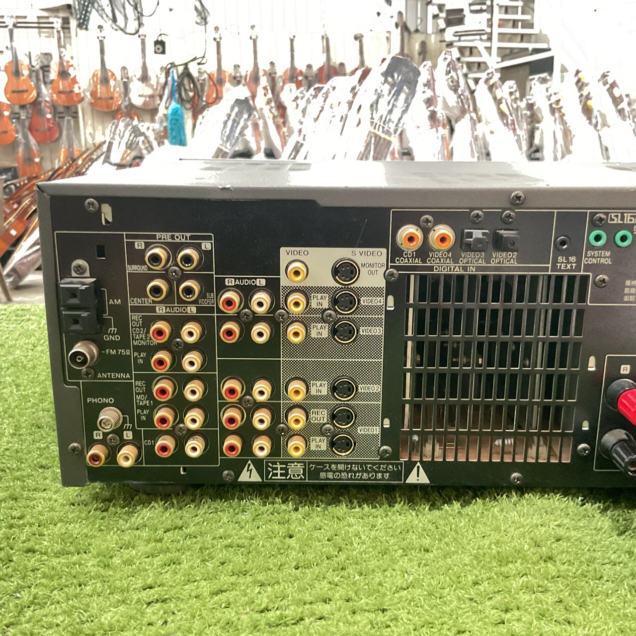 เครื่องขยายเสียง KENWOOD : KRF-V7771D สินค้าไม่พร้อมใช้งาน (ต้องซ่อม)