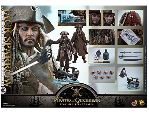HOTTOYS - Pirates Of The Caribbean : Dead Men Tell No Tales - Jack Sparrow