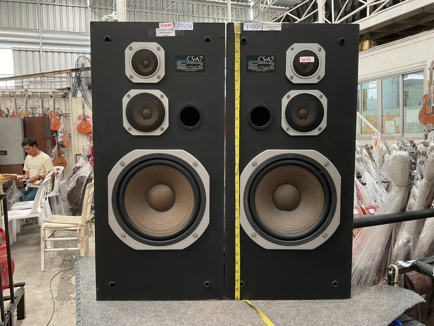 PIONEER スピーカー CS-A7 ジャンク 140 Pioneer⁄パイオニア 3WAYスピーカー CS-A7 現状品