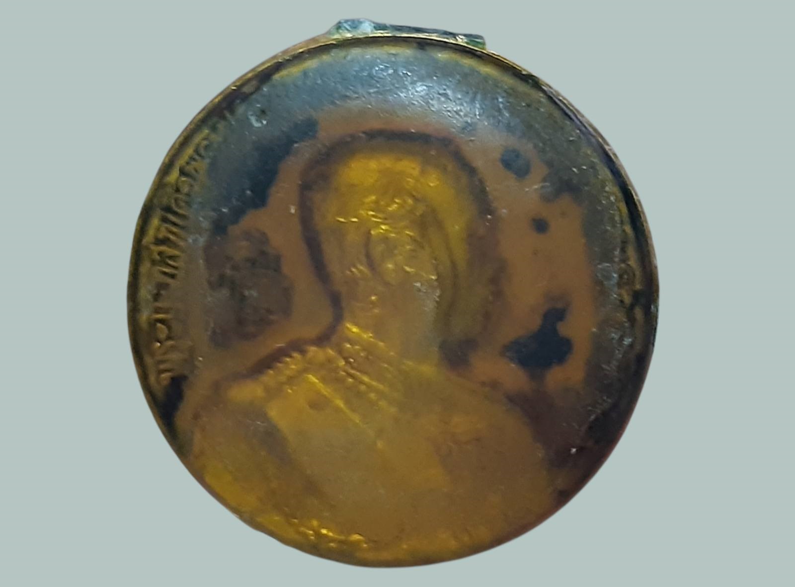 เหรียญ รัชกาลที่ 5 ที่ระลึกสร้างพระบรมราชานุสาวรีย์ รัชกาลที่ 5 ปี 2533 พิมพ์เล็ก