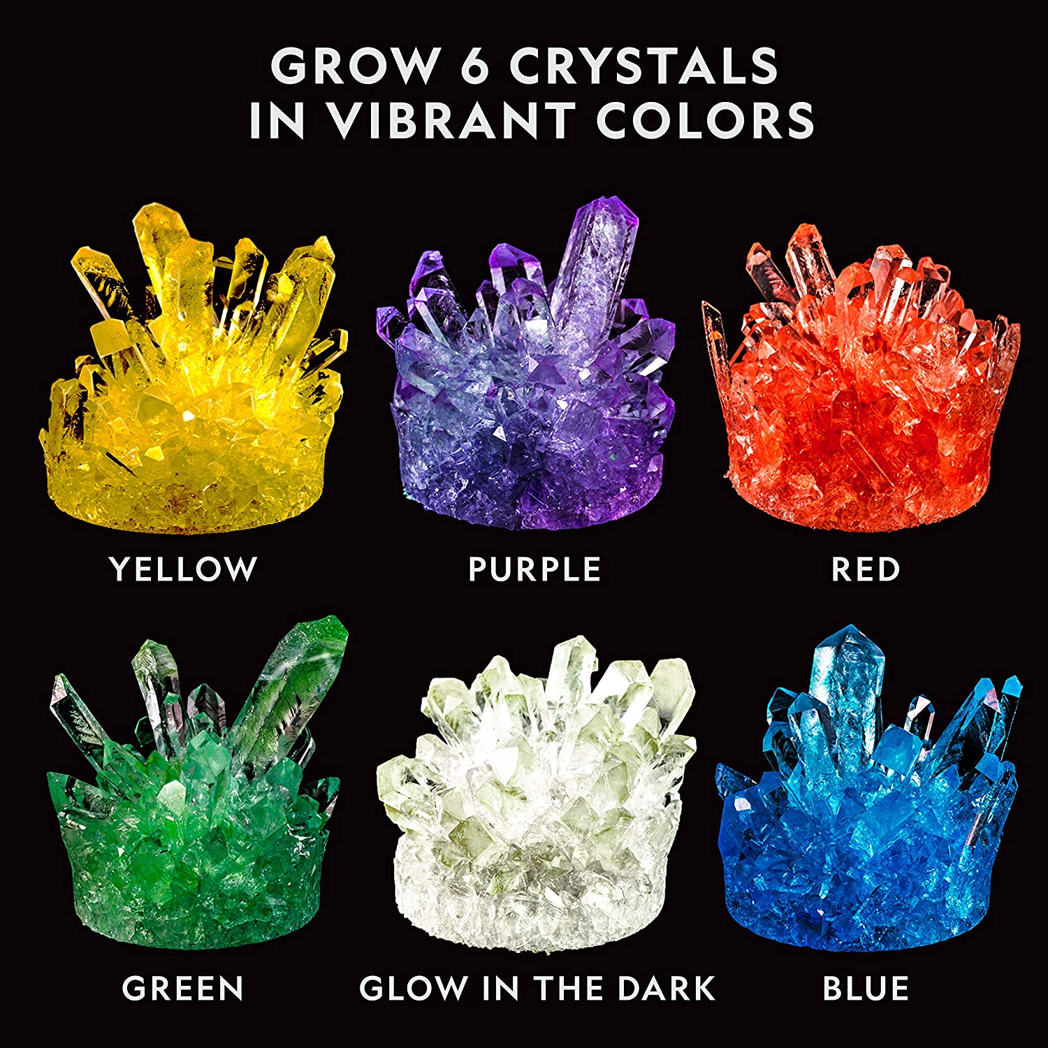 ชุดสร้างหินคริสตัล NATIONAL GEOGRAPHIC Mega Crystal Growing Lab