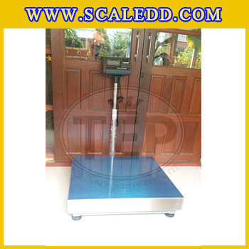 เครื่องชั่งน้ำหนักดิจิตอล พิกัด500kg ความละเอียด50g ขนาดแท่นชั่ง80*80cm รุ่น A12 (เครื่องชั่งผ่านตรวจรับรองจากสำนักชั่งตวงวัด)