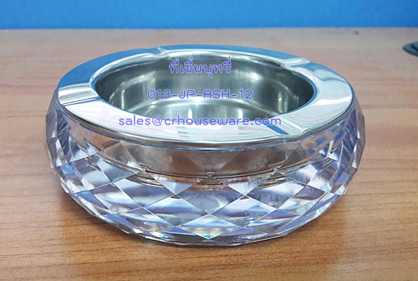 ที่เขี่ยบุหรี่ PC plastic ashtray. Code ; 013-JP-ASH-12