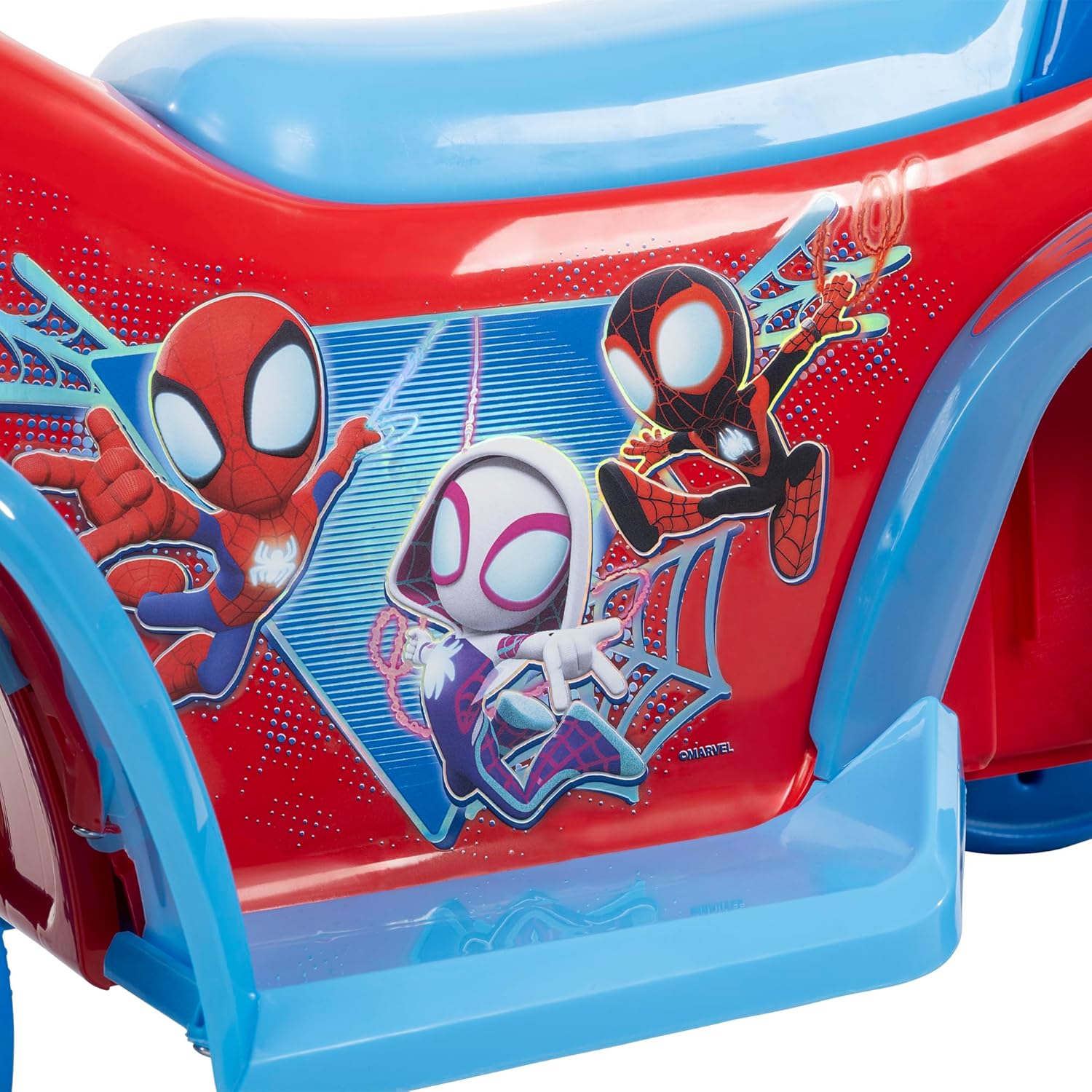 รถ Huffy Spidey and His Amazing Friends Battery Ride-On Quad - 6V