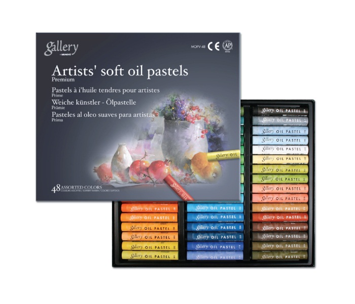 Mungyo Artists' Soft Oil Pastels Set of 48