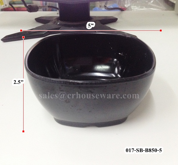 ชามทรงสี่เหลี่ยม 5" 017-SB-B850-5