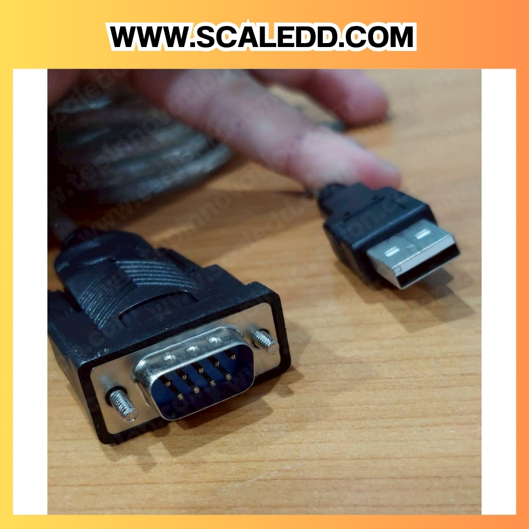 USB 2.0 TO RS232 ยาว 1.8 เมตร (รุ่นใหม่)