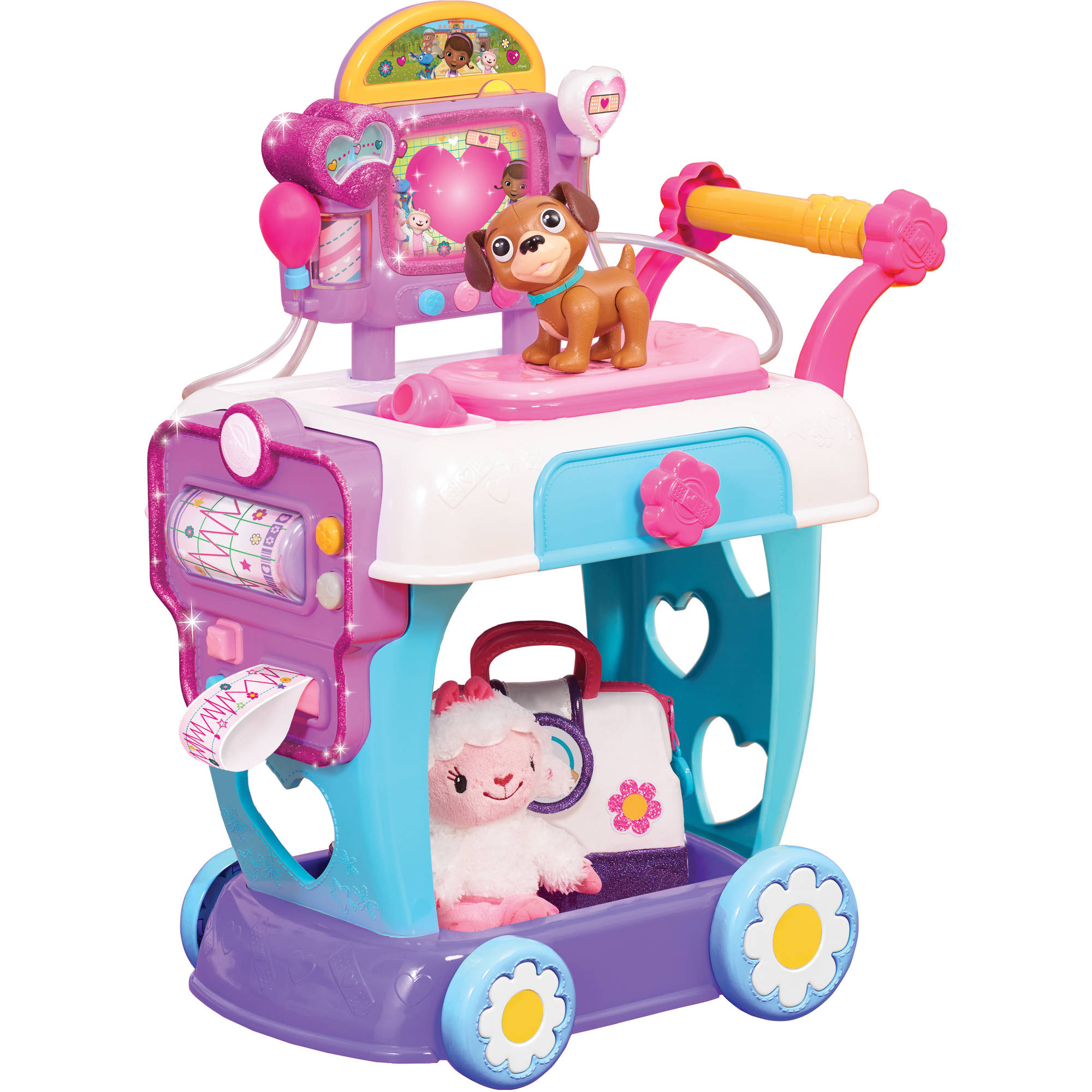 รถเข็นพยาบาล Disney Doc McStuffins Hospital Care Cart