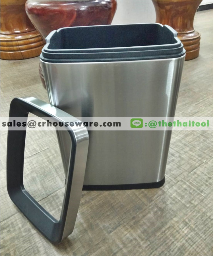 ถังขยะสแตนเลส 13ลิตร 001-STK-595