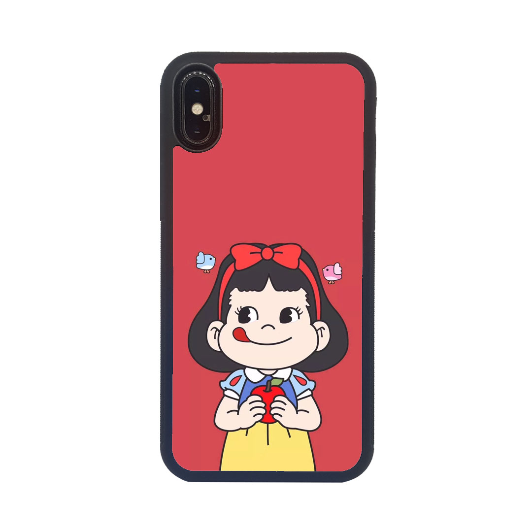 iPhone7plus/8plus เคสขอบนิ่มพิมพ์ลายแปะหลัง ลาย4